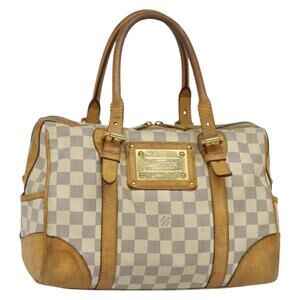 LOUIS VUITTON Damier Azur Berkeley Hand Bag N52001
